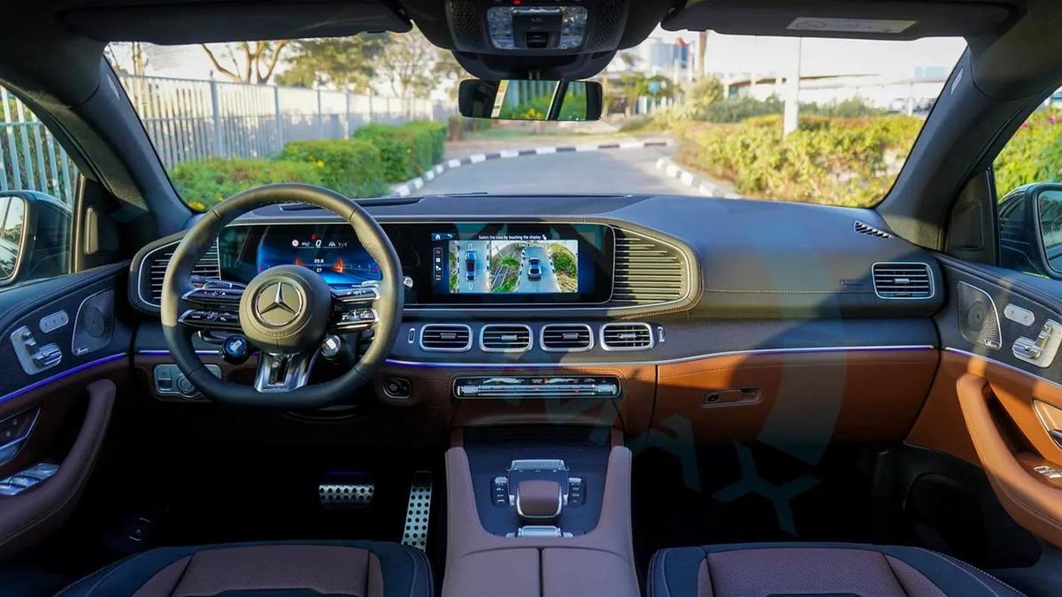 2026 Mercedes-AMG GLE 53 Coupe 4MATIC+ EQ Boost GCC With 2 Years Unlimited Mileage Warranty-7-7