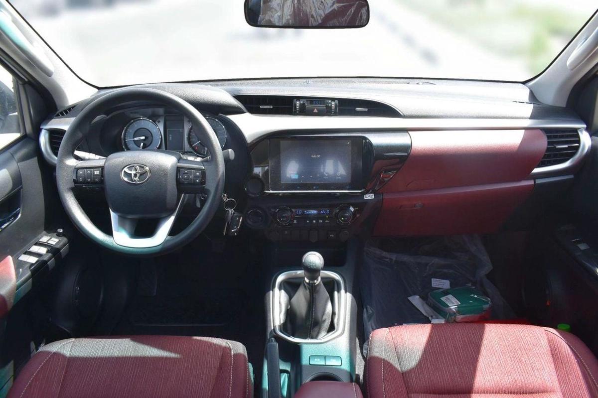 Toyota Hilux 2025 MODEL:TOYOTA-HILUX 4X4 2.7 MT DC DISPLAY AUDIO AUTO & RR AC, W/O BEDLINER MATERIAL CODE: THX27-1-1
