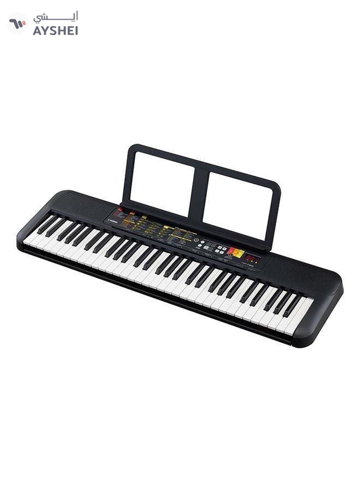 YAMAHA PSR-F52 Portable keyboard Black With PA-130 Power Adaptor-5-5
