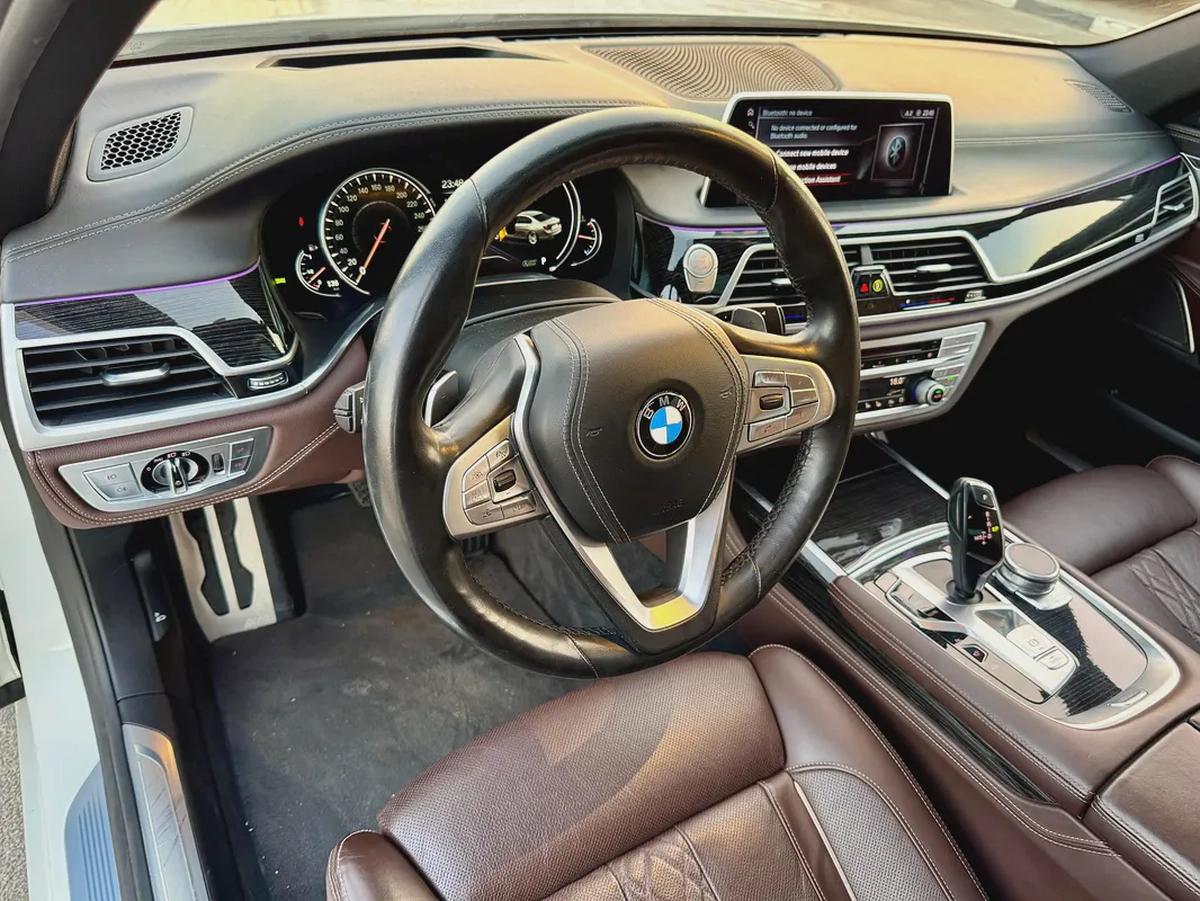 BMW 750I 2016 88000KM - Brown Interior - Japan Import - Clean Title-6-6