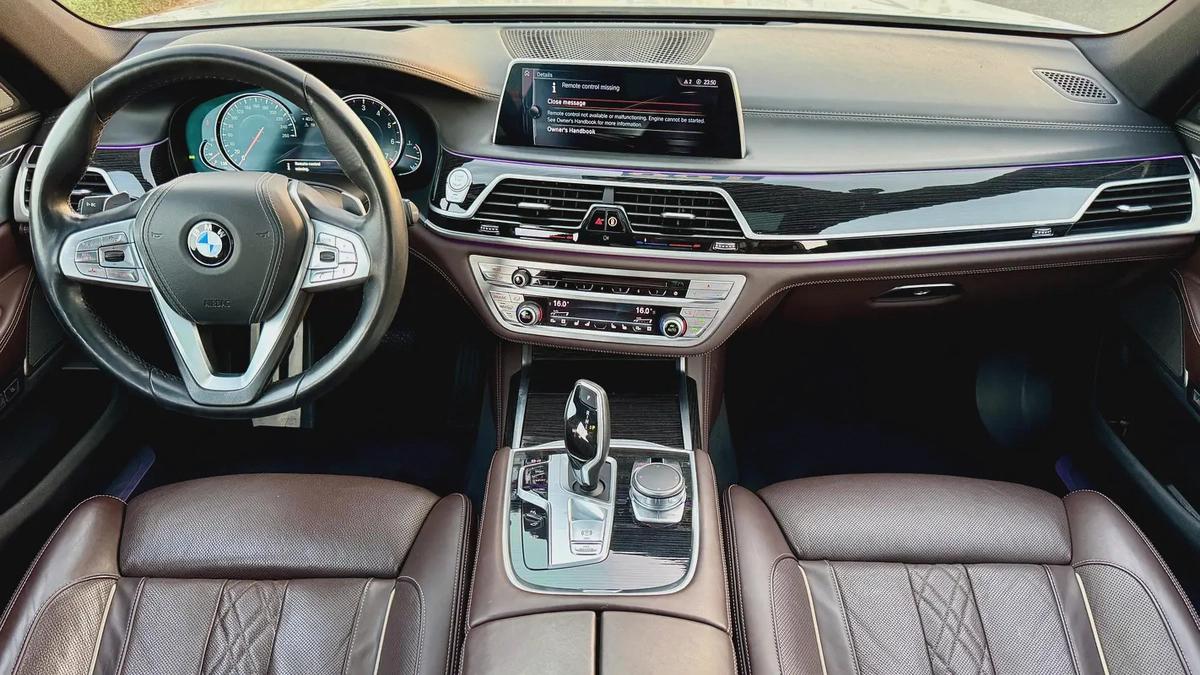 BMW 750I 2016 88000KM - Brown Interior - Japan Import - Clean Title-7-7