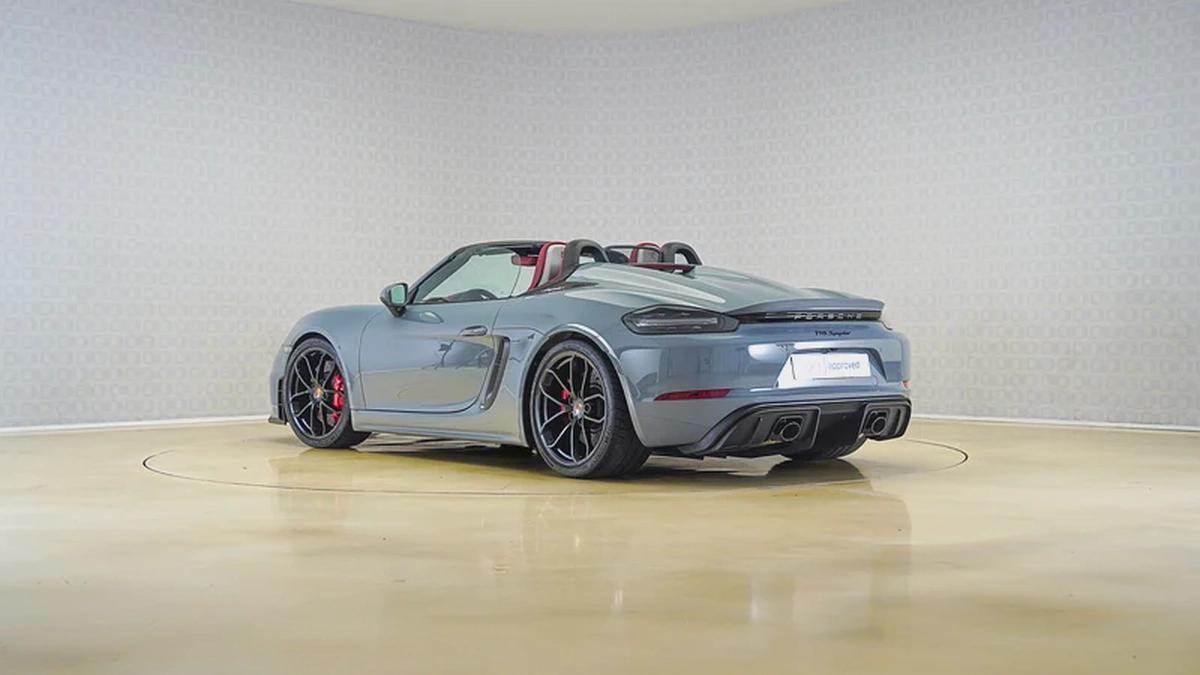 Special Offer | AED 7,134 PM | Up to 3 Years Unlimited Warranty | 718 Boxster - Spyder Manual-1-1