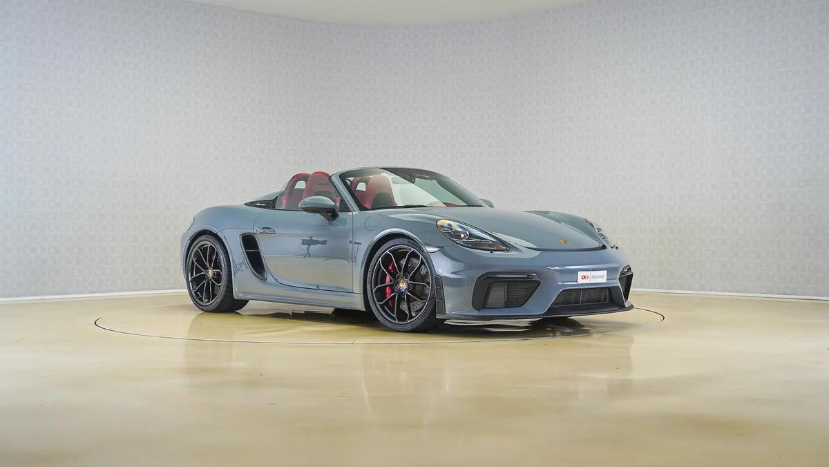 Special Offer | AED 7,134 PM | Up to 3 Years Unlimited Warranty | 718 Boxster - Spyder Manual-8-8