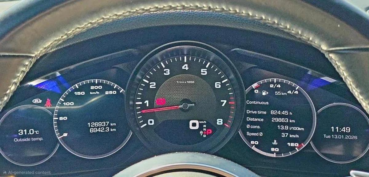 Porsche Cayenne Base SUV 3.6L 2018 GCC -4-4