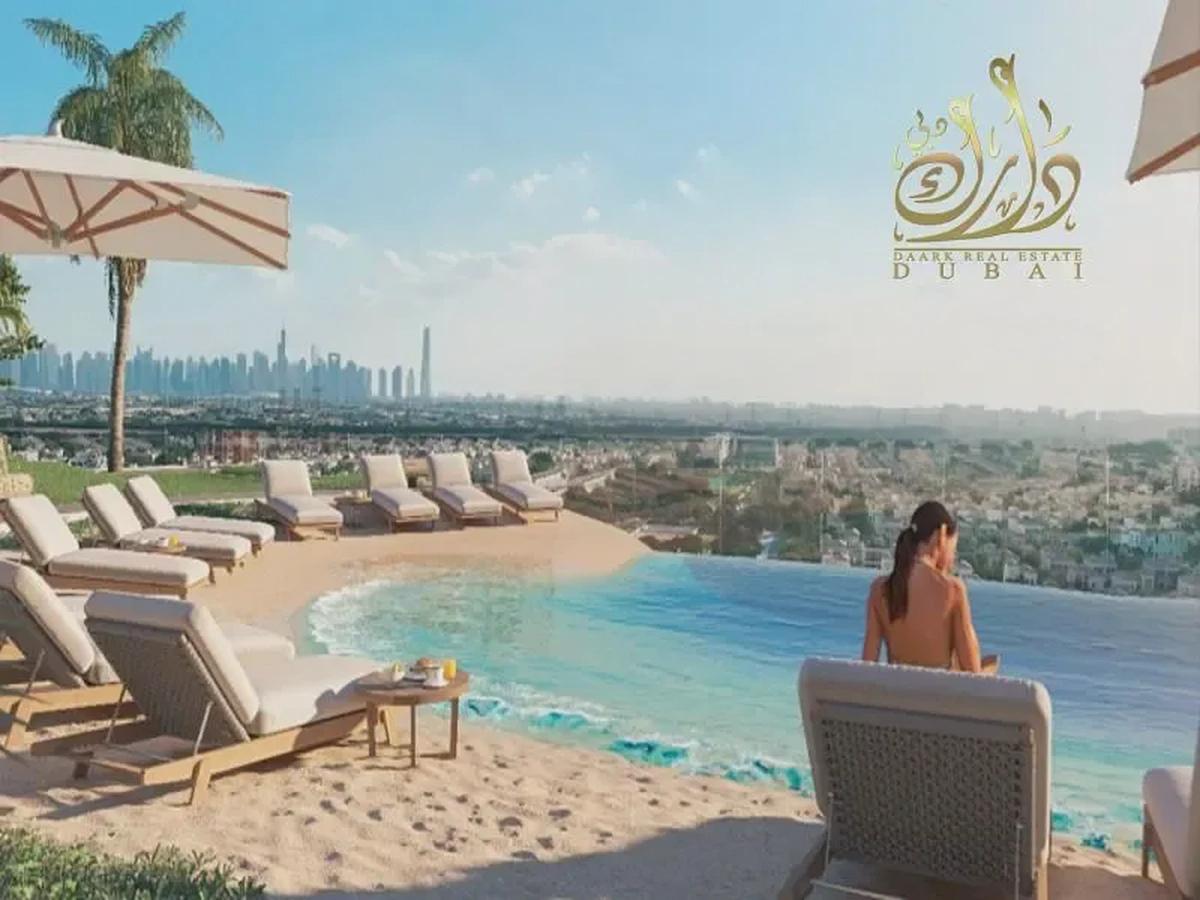 Voxa Residences JVT | Skyline & Pool Views-1 % Monthly - Fully furnished-High Floor - Lowest Price-1-landscape