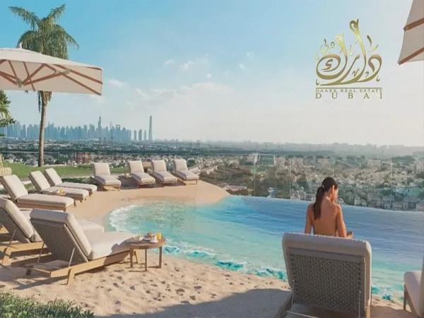 Voxa Residences JVT | Skyline & Pool Views-1 % Monthly - Fully furnished-High Floor - Lowest Price