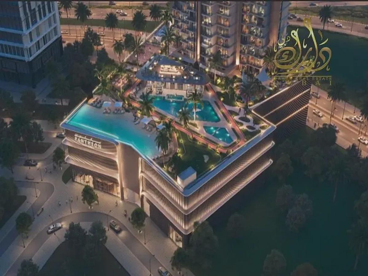 Voxa Residences JVT | Skyline & Pool Views-1 % Monthly - Fully furnished-High Floor - Lowest Price-0-landscape