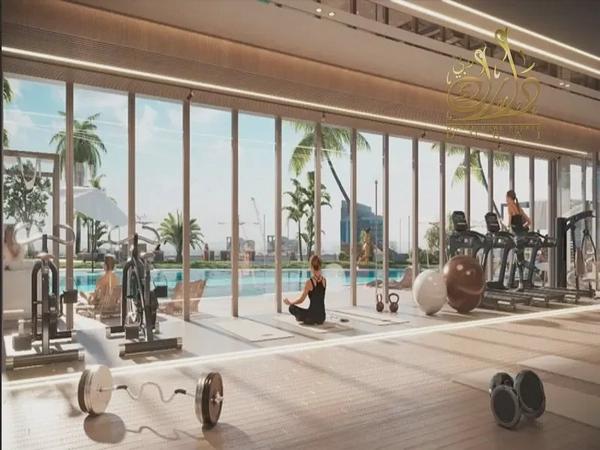 Voxa Residences JVT | Skyline & Pool Views-1 % Monthly - Fully furnished-High Floor - Lowest Price