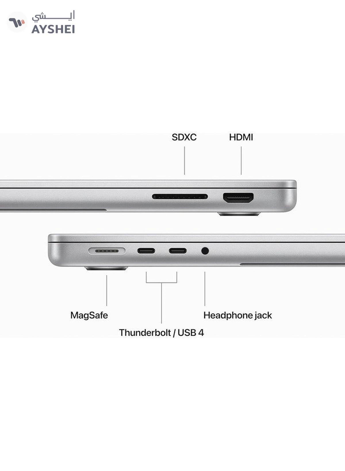Apple 2023 Newest MacBook Pro MR7J3 Laptop M3 chip with 8‑core CPU, 10‑core GPU: 14.2-inch-1-portrait