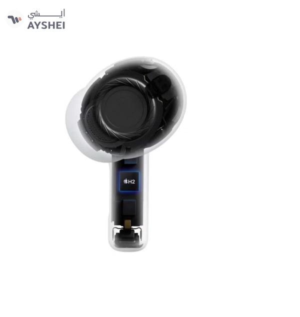 Apple AirPods Pro 3 Wireless Earbuds, Bluetooth Headphones, Active Noise Cancellation, Hearing Test, Hearing Aid,Hearing Protection features, Heart rate sensing during workouts, Live Translation, High-Fidelity Sound, H2 Chip, USB-C Charging - White