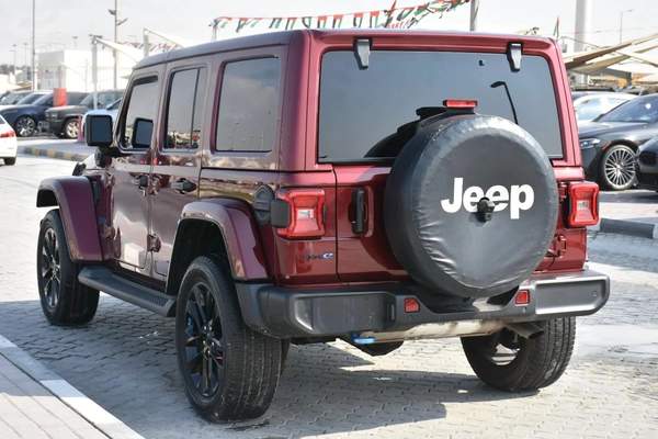 JEEP WRANGLER SAHARA 4XE 2021 | RED