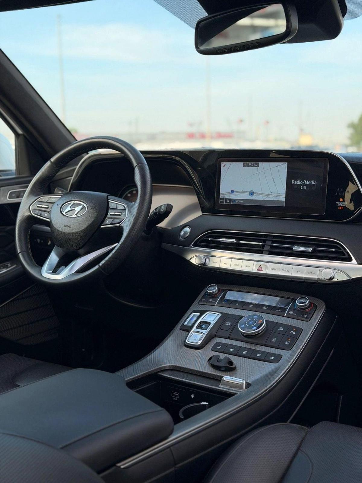 Hyundai Palisade Calligraphy 3.8L / panoramic, 360 camera // head up display full option-9-9