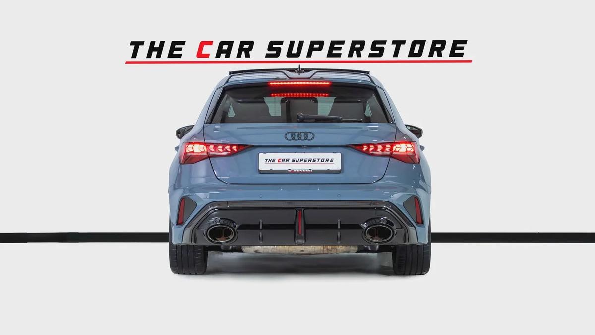 Audi RS3 Sportback-Al Nabooda warranty Service Contract-Carbon RS Bucket Seats-Special Color-6-6