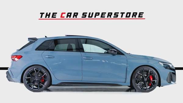 Audi RS3 Sportback-Al Nabooda warranty Service Contract-Carbon RS Bucket Seats-Special Color