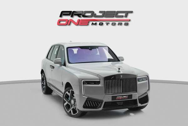 2025 ROLLS ROYCE CULLINAN BLACK BADGE WITH WARRANTY AND SERVICE CONTRACT
