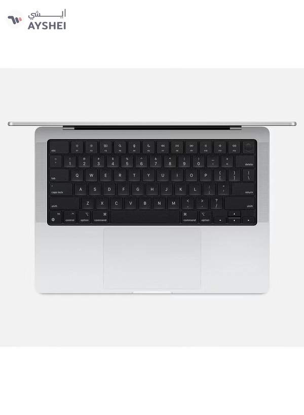 Apple MacBook Pro MX2E3 Liquid XDR Retina 14-Inch Display, M4 Pro Chip 12-Core CPU 16-Core GPU Processor/24GB RAM/512GB SSD/macOS English/Arabic Silver