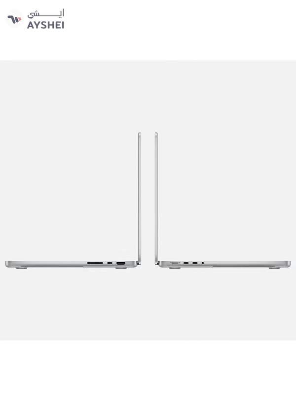 Apple MacBook Pro MX2E3 Liquid XDR Retina 14-Inch Display, M4 Pro Chip 12-Core CPU 16-Core GPU Processor/24GB RAM/512GB SSD/macOS English/Arabic Silver