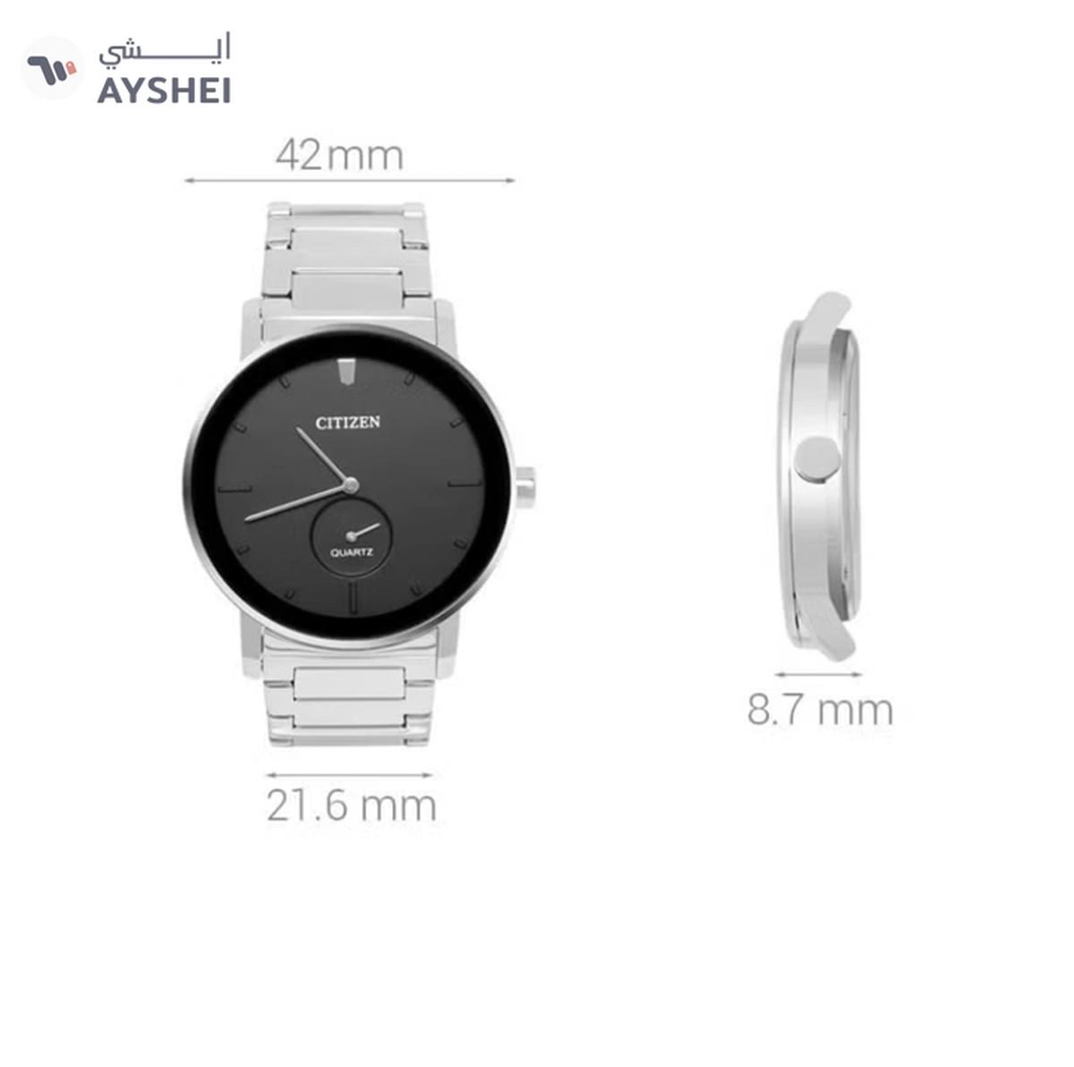 CITIZEN Men's Metal Analog Wrist Watch Be 9180-52E-2-2