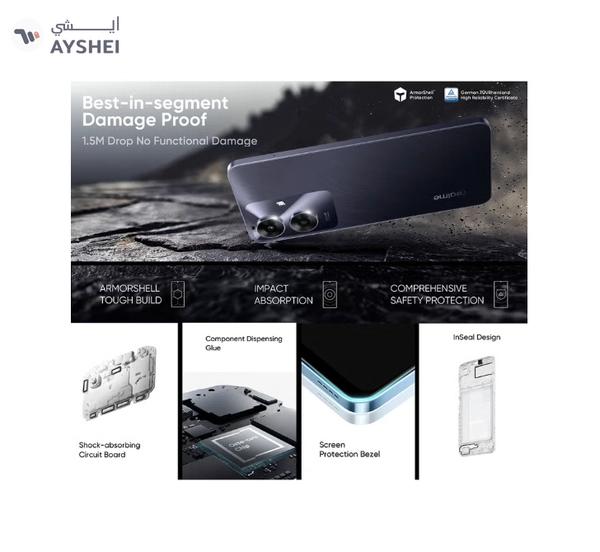 Realme Note 60 Dual SIM Voyage Blue 4GB RAM 128GB 4G - Middle East Version