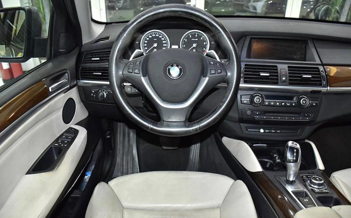 BMW X6 xDrive35i ( 2012 Model ) in Grey Color GCC Specs-4-4