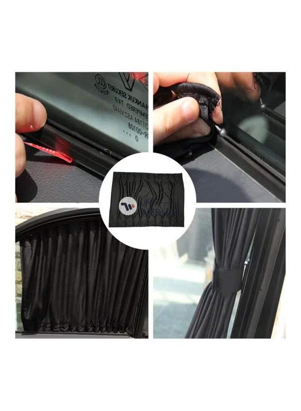 Generic Car Windshield UV Insulation Curtain Set