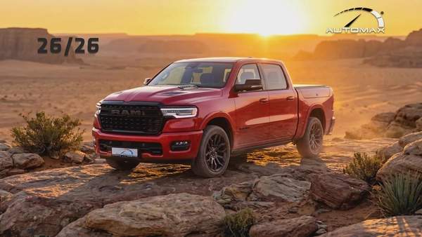 ( For Export / Car With Multigate ) 2026/2026 RAM 1500 LIMITED CREW CAB SST H.O 3.0TT GCC BRAND NEW