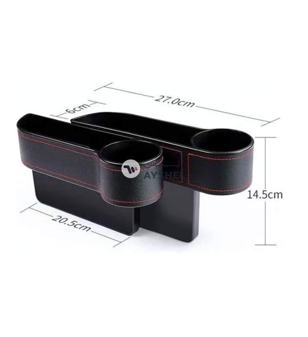 FED 2-Piece Car Seat Gap Side Storage Box