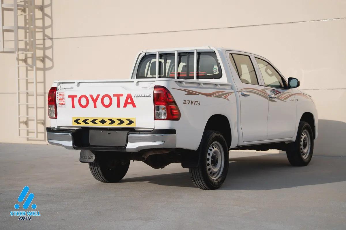 2022 Toyota Hilux GL 2.7 L Automatic – GCC Specs Dual Cab Pickup | Book Now-8-8