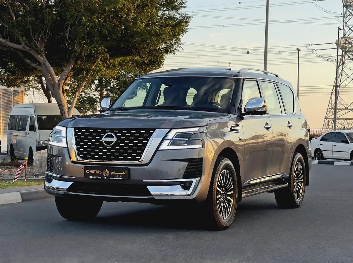 2024 Nissan Patrol LE Platinum, Dealer Warranty, GCC Specifications-0-0