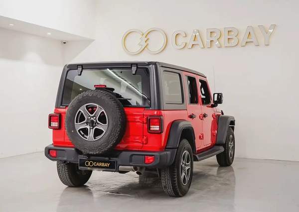 AED 1394 PM |JEEP WRANGLER UNLIMITED 2018 | PRISTINE CONDITION | 1 YEAR WARRANTY | GCC