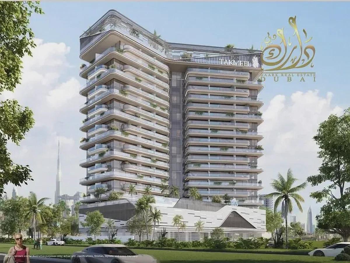 DIRECT TO BARARI | DIVINE AL BARARI | BALCONY | POOL & SKYLINE VIEW-0-landscape