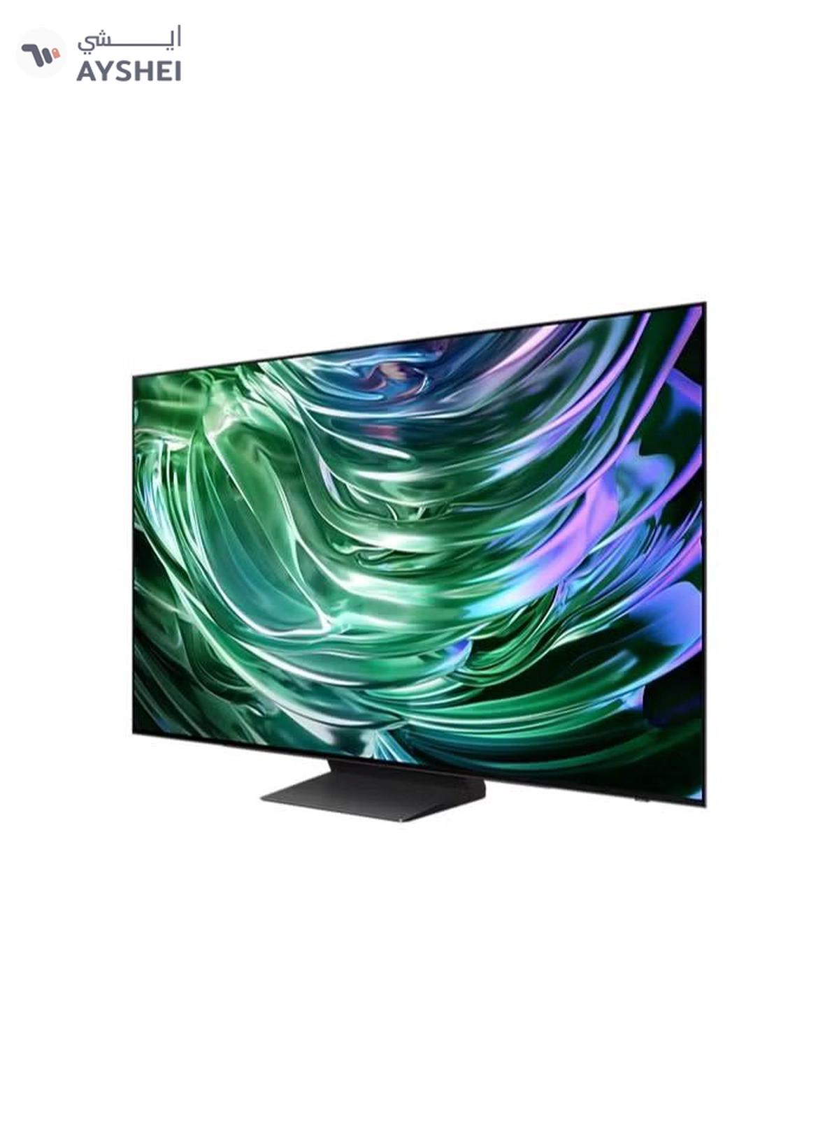 Samsung 77'' S90D OLED 4K Smart TV - 77S90DAUXEG 77S90D Black-1-portrait