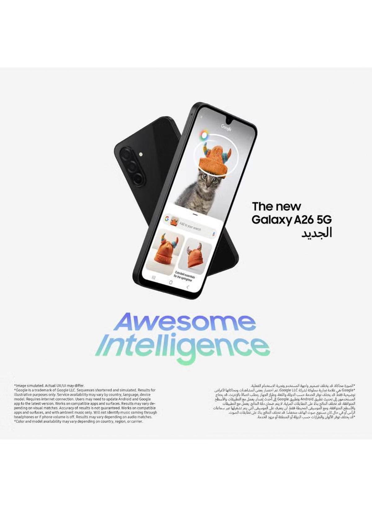 Samsung Galaxy A26 5G Dual SIM Black 6GB RAM 128GB-6-6