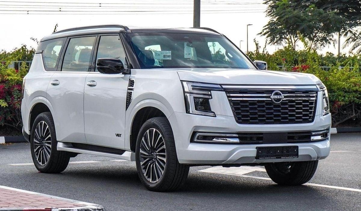 Nissan Patrol Nissan patrol full option white roof black 2026 LE 3.5TT ALL COLUOR-0-0
