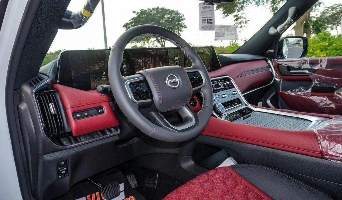 Nissan Patrol Nissan patrol full option white roof black 2026 LE 3.5TT ALL COLUOR-7-7