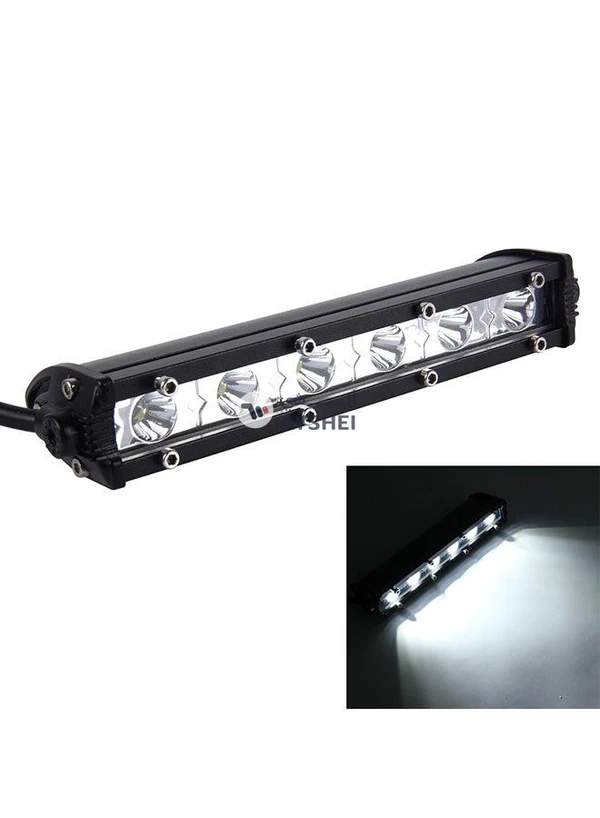 Generic DC 10-30V 18W 2300LM 6500K Waterproof Vehicle Car Boat Marine External 30 Degrees Adjustable Spot Light LED Car Bulbs With 6 Intense CREE LED Lights