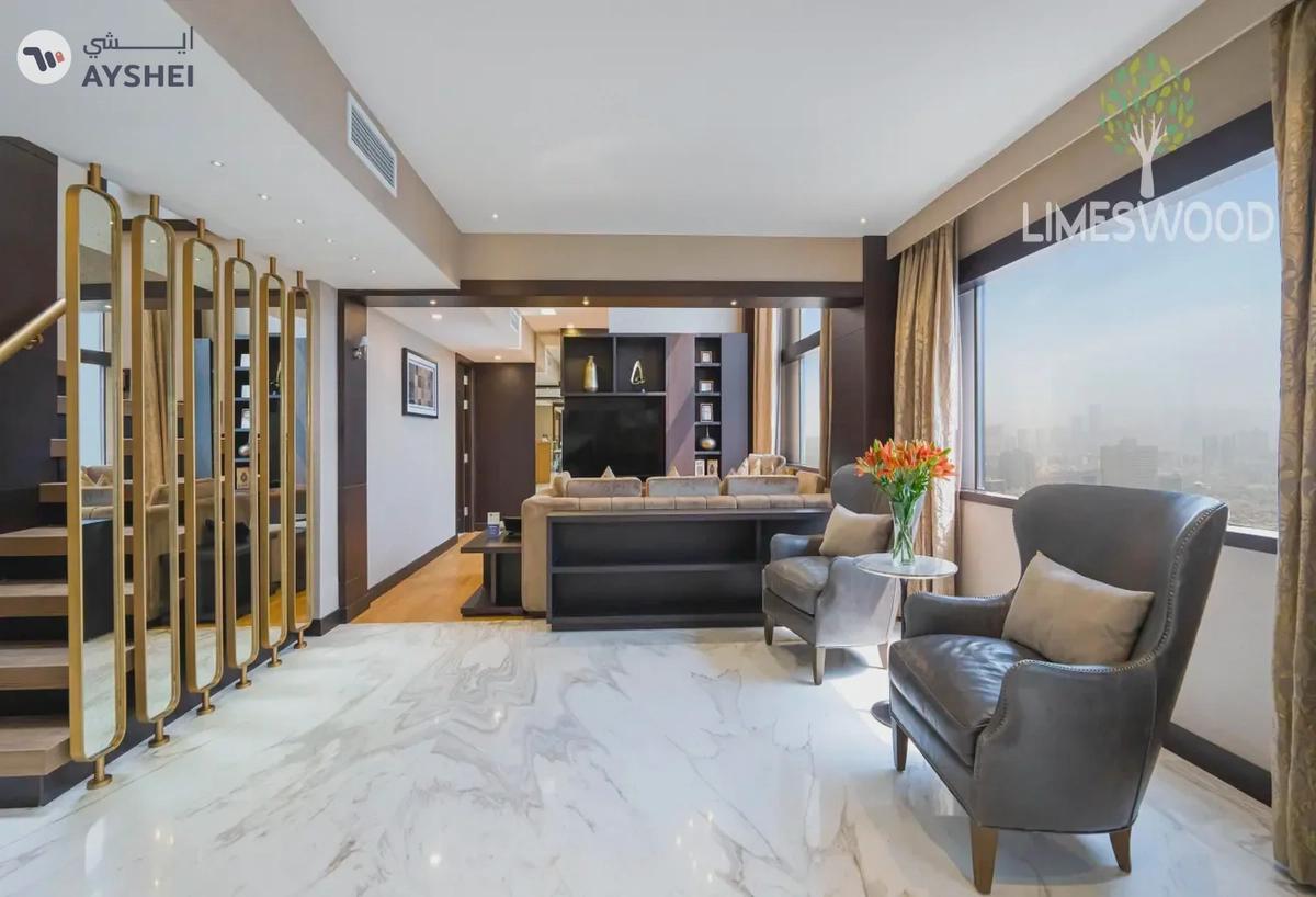 PENTHOUSE FOR RENT IN CORNICHE DEIRA, DEIRA Stunning 4BR plus maid penthouse in Corniche Deira-0-landscape