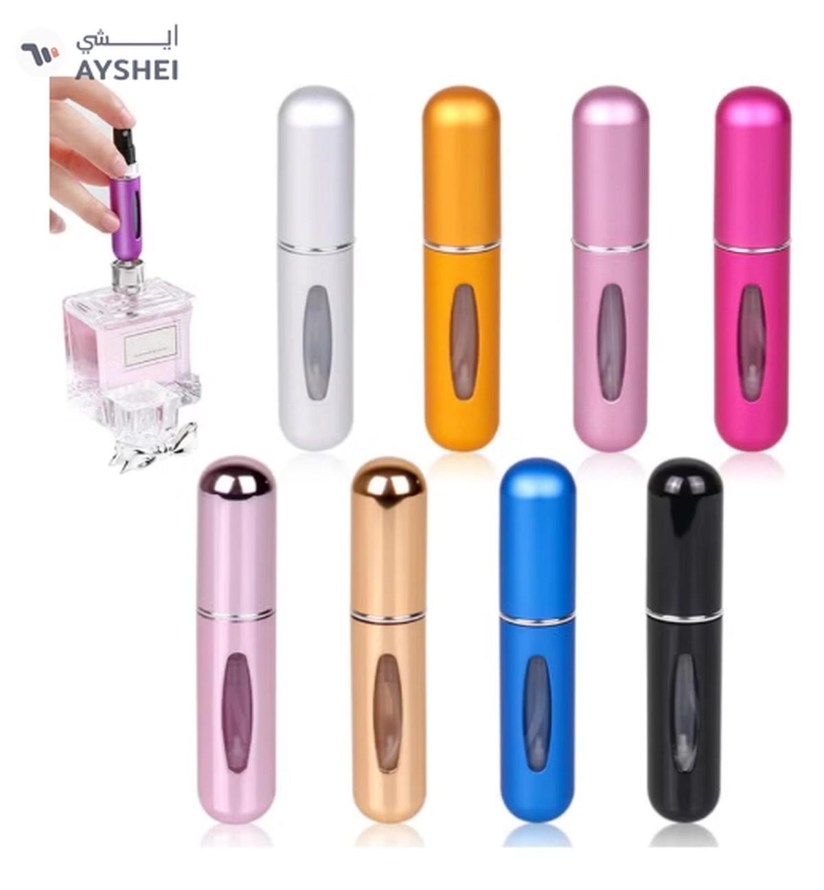 ORiTi Portable Perfume Spray Container Bottle Travel Perfume Scent Pump Case Fragrance Empty-0-0