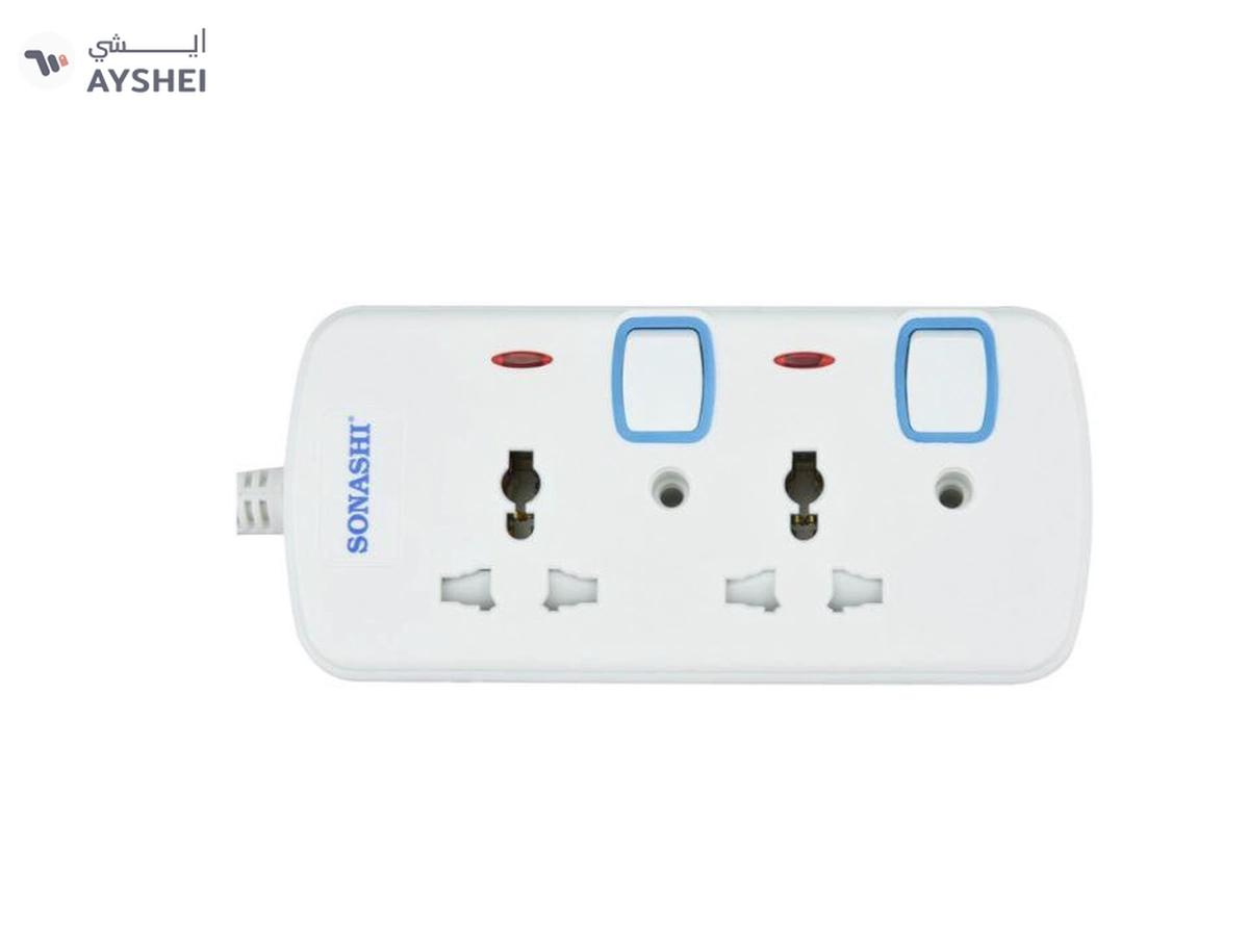 Sonashi 2Way Extension Socket with Individual Switches-0-0
