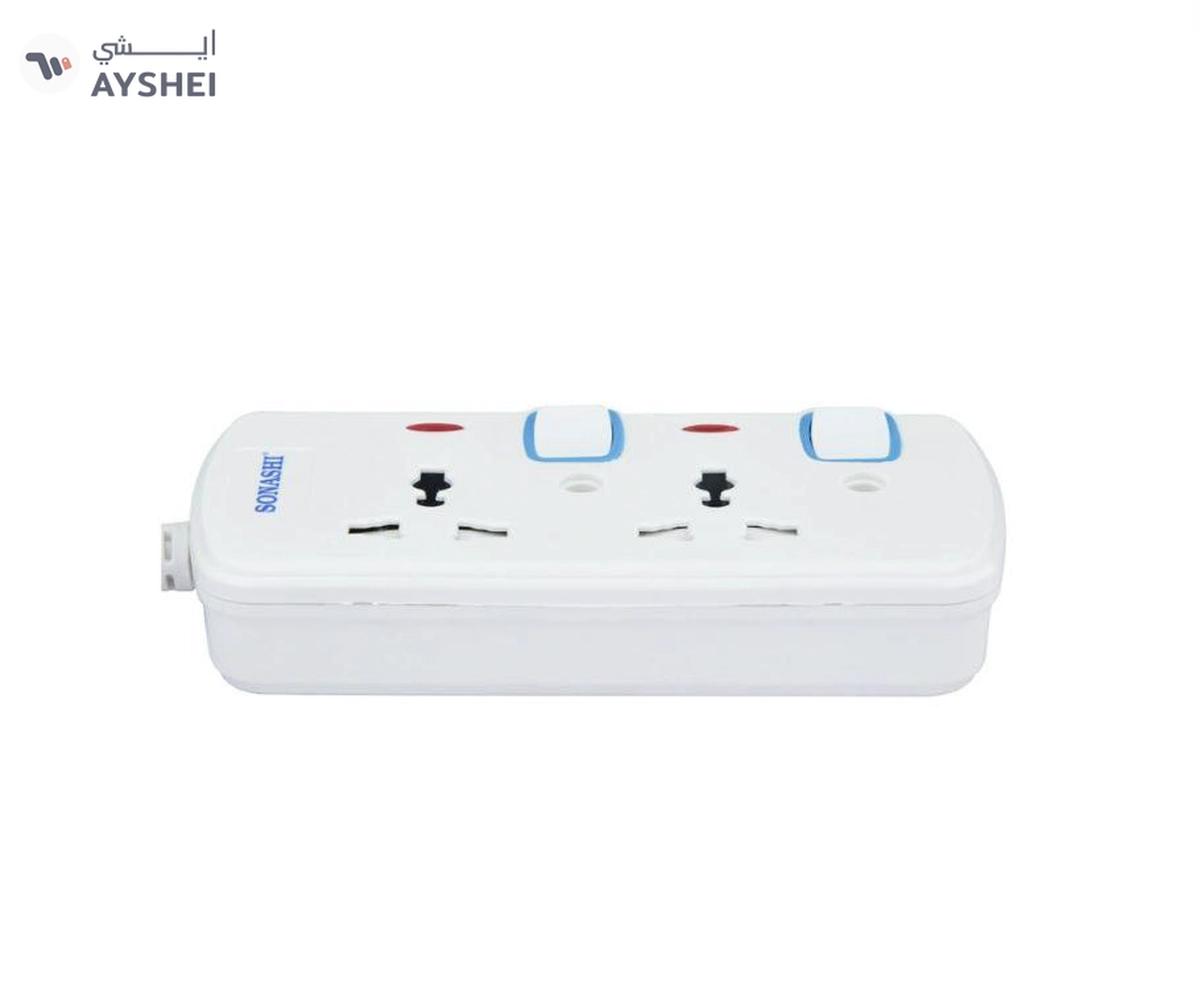 Sonashi 2Way Extension Socket with Individual Switches-0-landscape