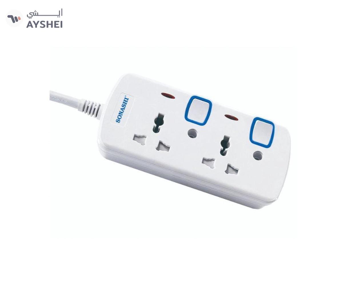 Sonashi 2Way Extension Socket with Individual Switches-2-2