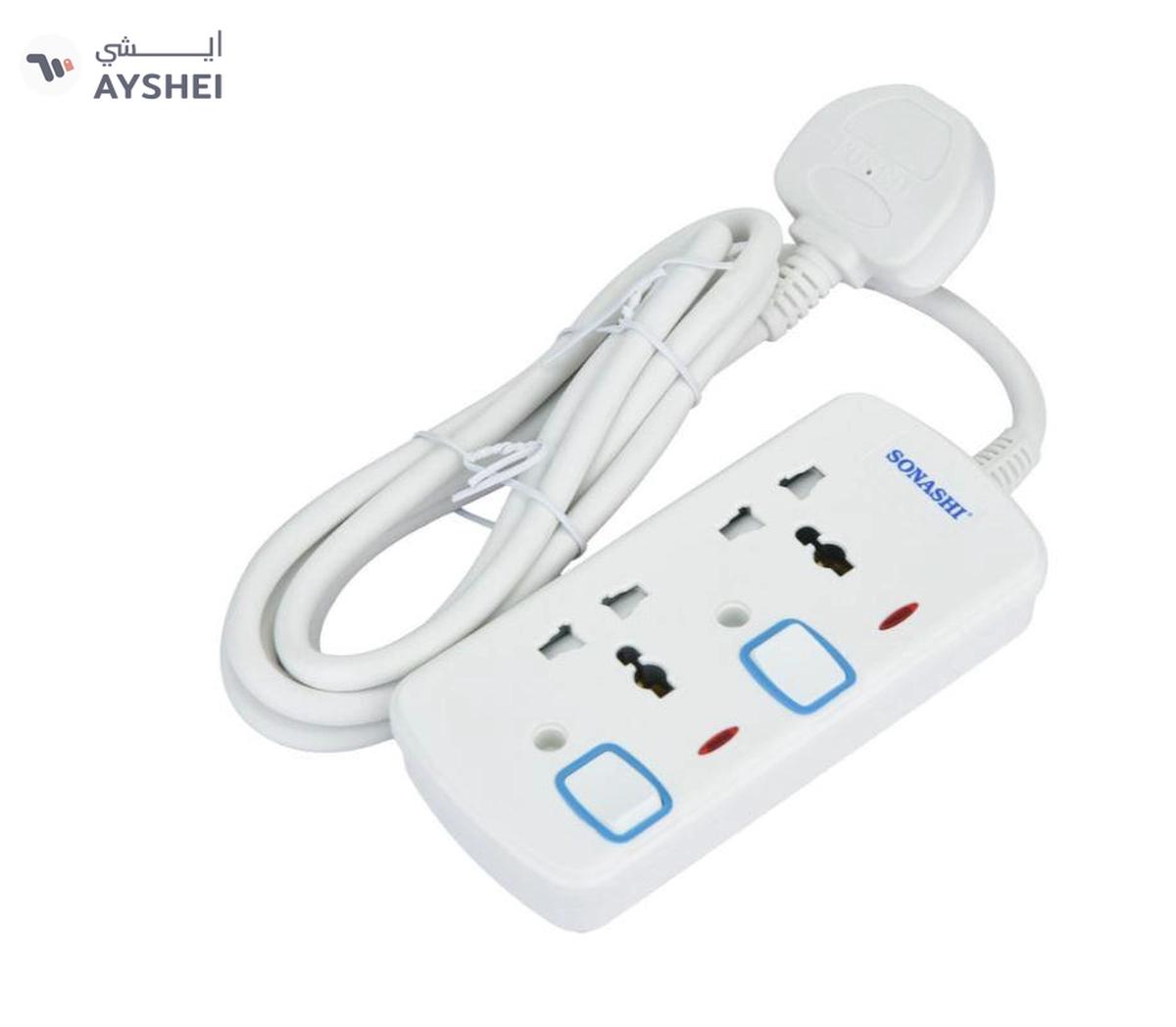 Sonashi 2Way Extension Socket with Individual Switches-1-landscape
