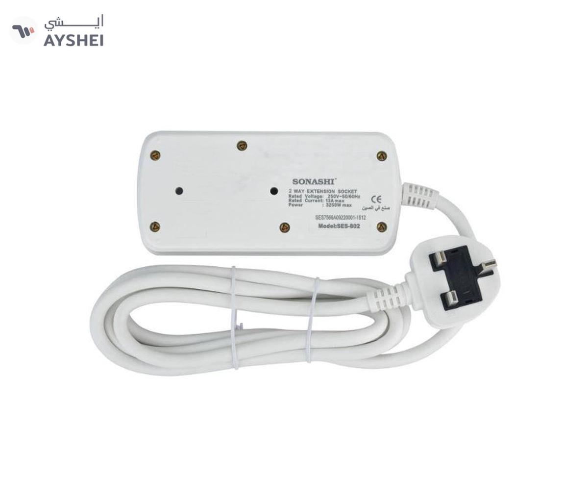 Sonashi 2Way Extension Socket with Individual Switches-4-4