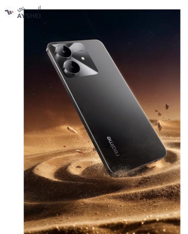 Realme Note 60x 4G Dual SIM Marble Black 3GB RAM 64GB - Middle East Version