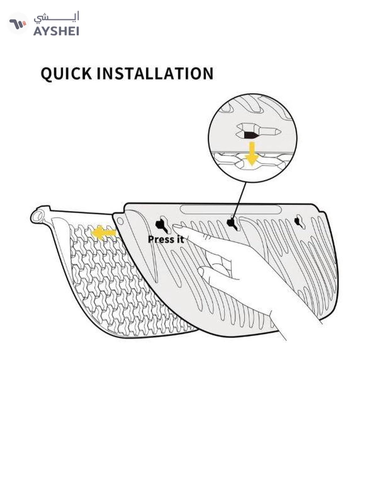 PETKIT Baffle for Emptying Cat Litter, Exclusive for PETKIT PuraMax Self-Cleaning,3Pcs-4-4