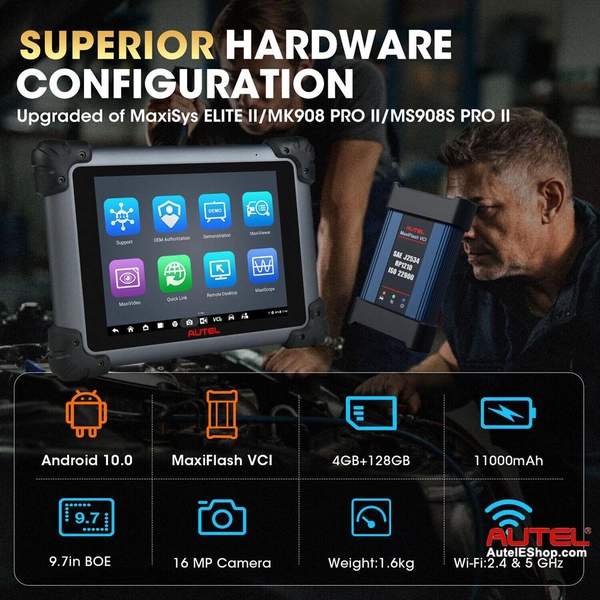 Autel ELITE II pro online programming diagnostic tool