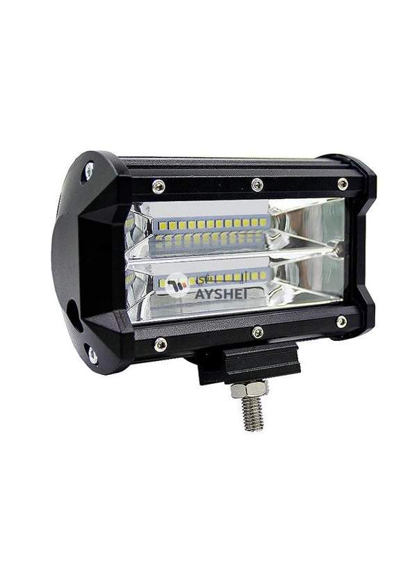 Generic 5 inch 18W 24 LED Waterproof IP67 Two Bar Modified Off-Road Lights