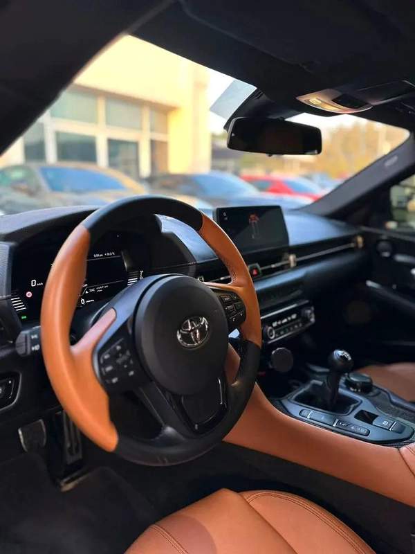 TOYOTA SUPRA GR GCC 2024Full Service history (Under Warranty) Original Paint Zero Accidents Manual