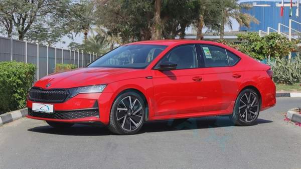 ( 5 Years Warranty + 5 Years Service ) 2025 Škoda Octavia Sportline 1.4T FWD GCC 0Km