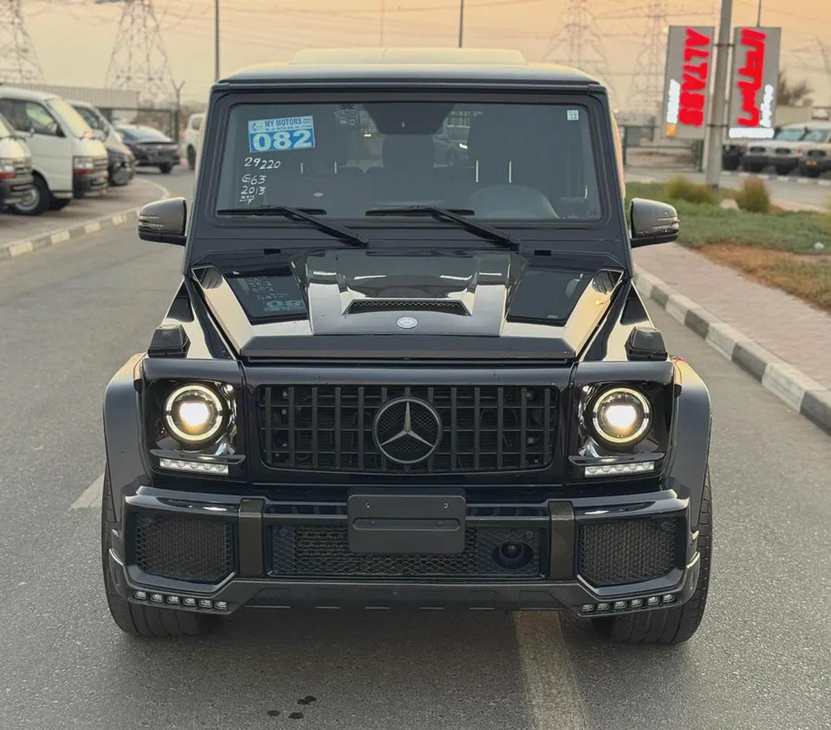 Mercedes-Benz G-Class G 63 AMG 2013 Barbus Kit - Japanese Specs-2-2
